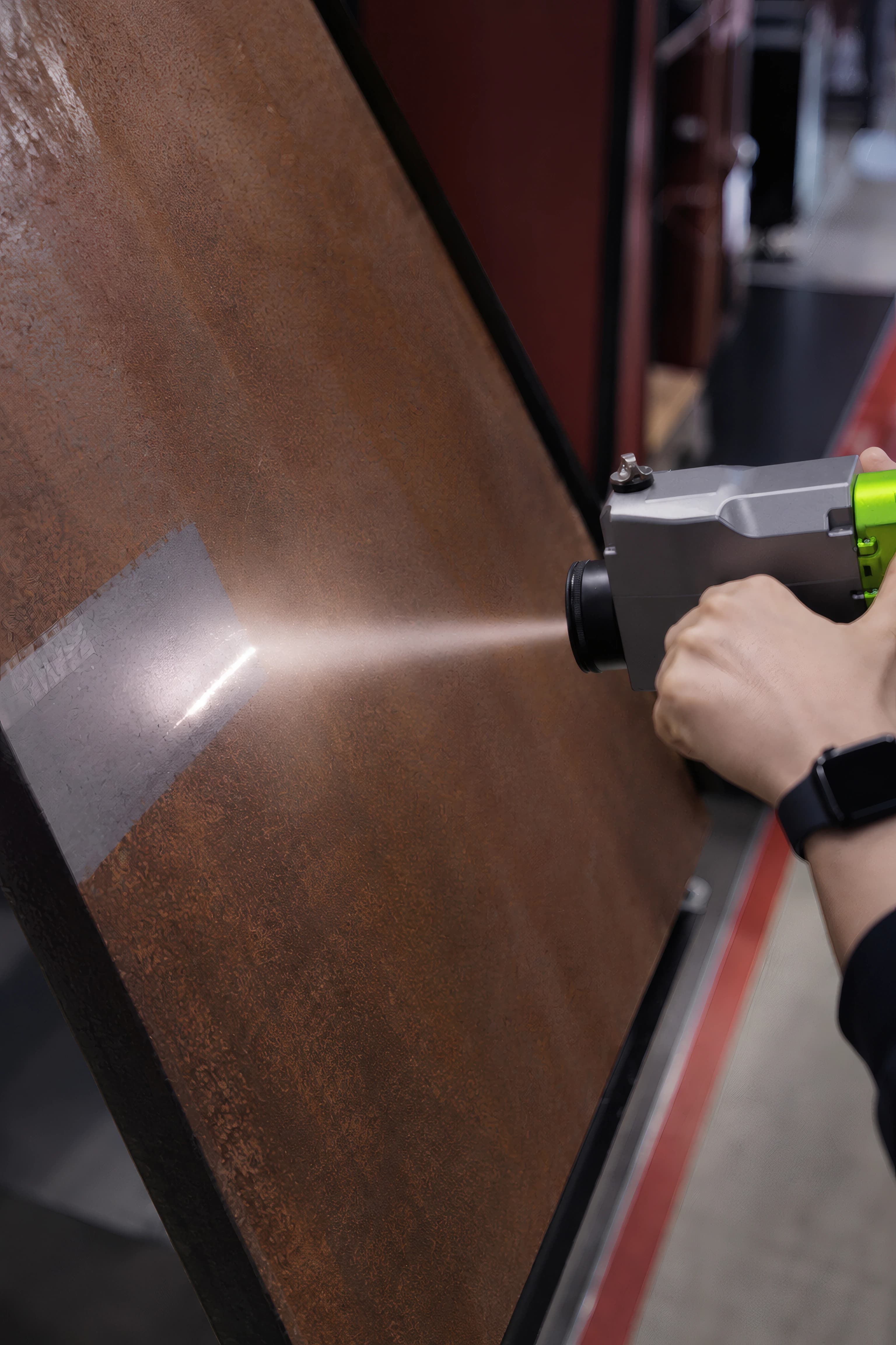 Raynovation Laser - Décapage et nettoyage laser haute précision sur site